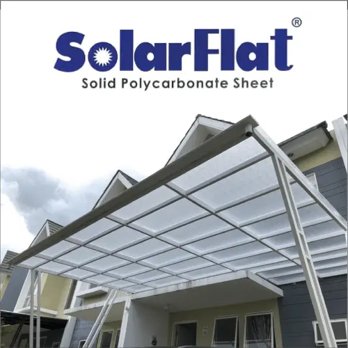 Kanopi Solarflat 3 mm  majalengka